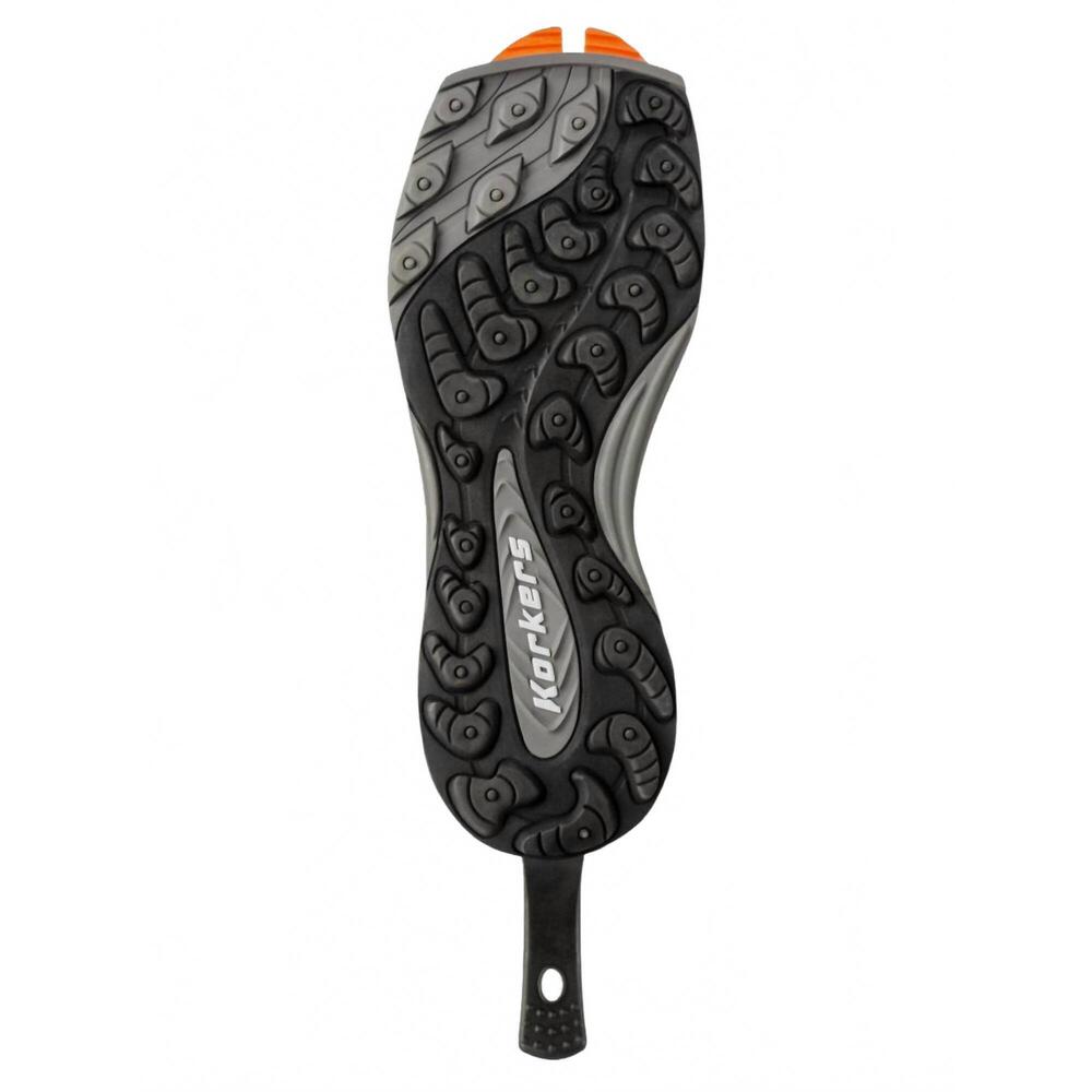 NEW KORKERS unisex trailtrac sole in black
